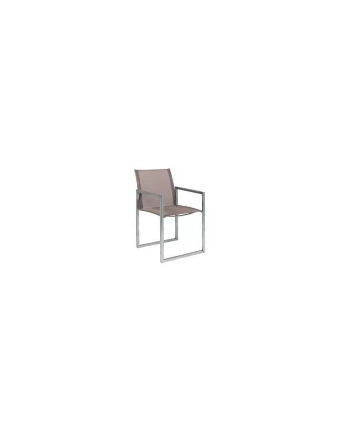 Ninix Stainless & Batyline Dining Chair - Royal Botania Royal Botania - 1