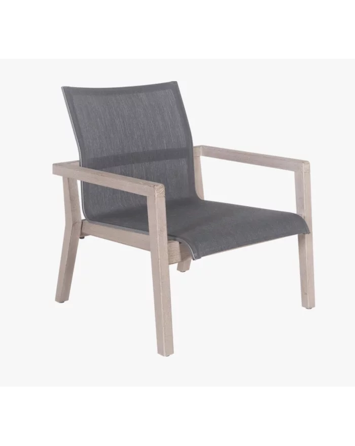 Stackable low armchair COPENHAGEN - Les Jardins Les Jardins - 1