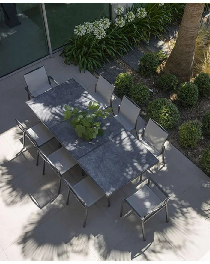 AMAKA ceramic extendable table - Les Jardins Les Jardins - 1
