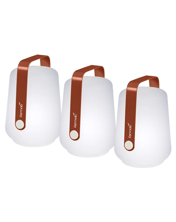 Set of 3 lamps Balad H.12 cm Fermob Fermob - 4