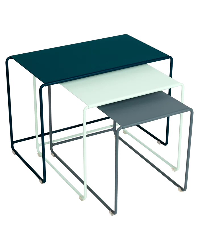 Trilogie de tables basses gigognes - Oulala - Fermob Fermob - 1