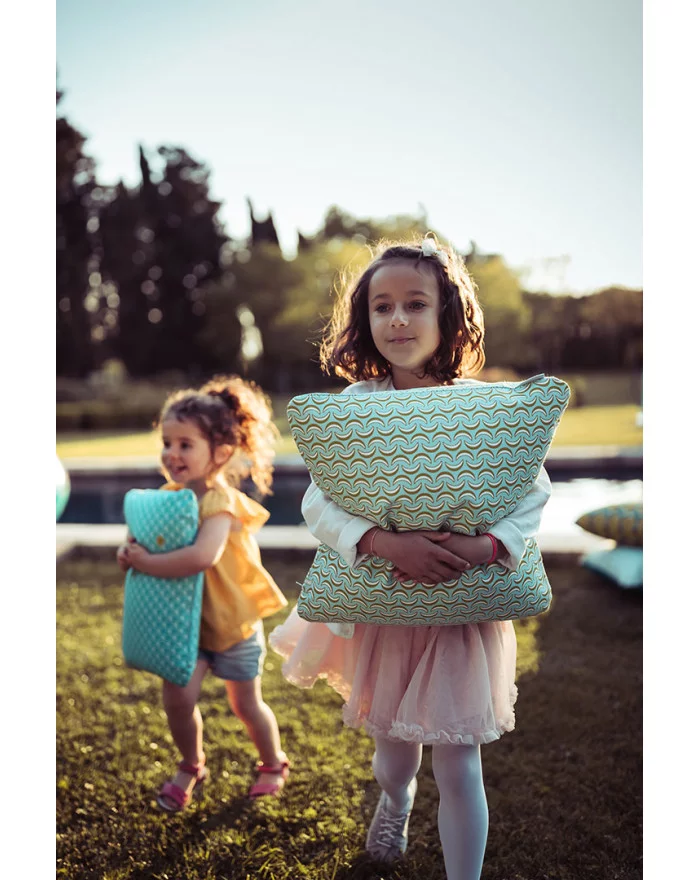 Outdoor Banana Cushion 44 x 44 Capucine Envie d'Ailleurs - Fermob Fermob - 6