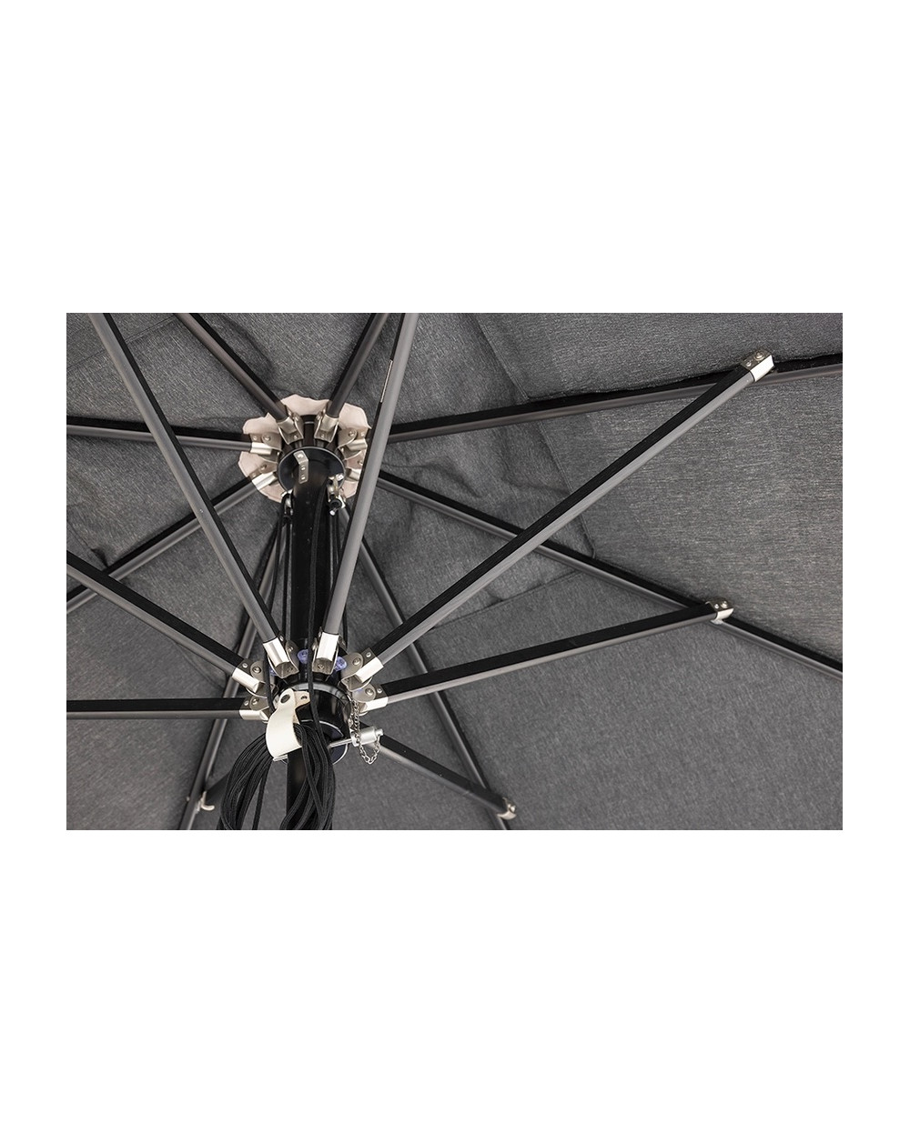 Parasol alu 3 x 3 m - Les Jardins Les Jardins - 1 Parasol alu 3 x 3 m - Les Jardins Les Jardins - 1