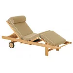 Bain de soleil Azur + coussin - Les Jardins
