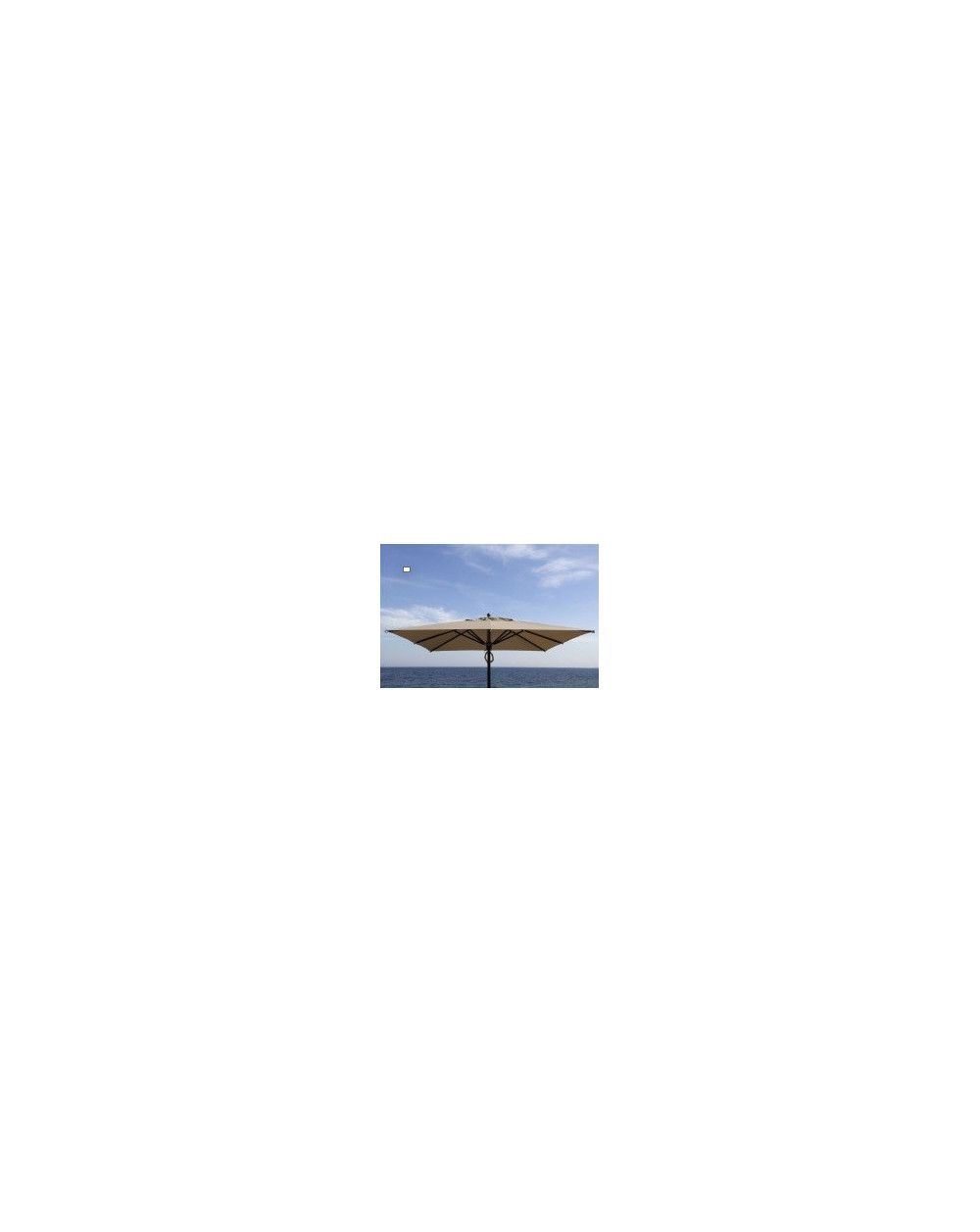 Parasol aluminium diam 3,2m - Les Jardins Les Jardins - 1 Parasol aluminium diam 3,2m - Les Jardins Les Jardins - 1