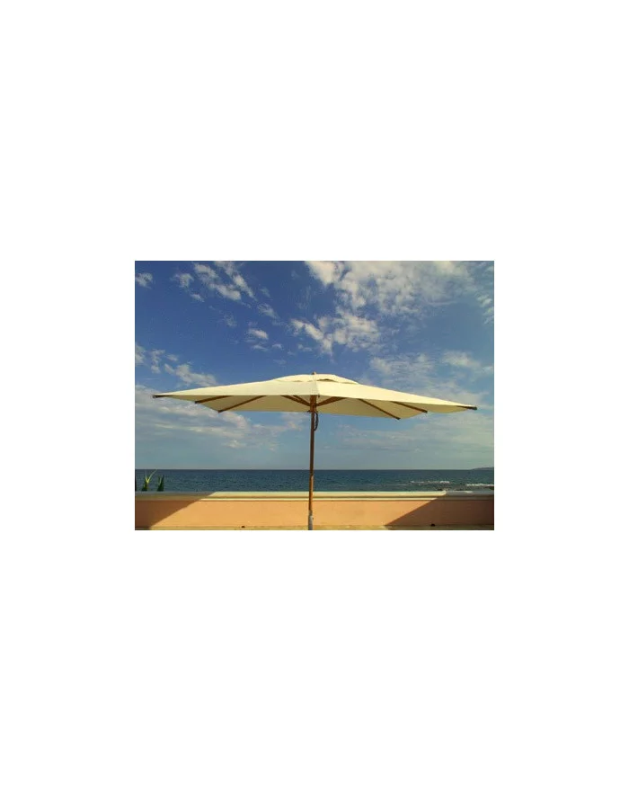 Teak umbrella 3 x 4 m - Les Jardins Les Jardins - 1