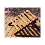Beach headrest alone - Les Jardins
