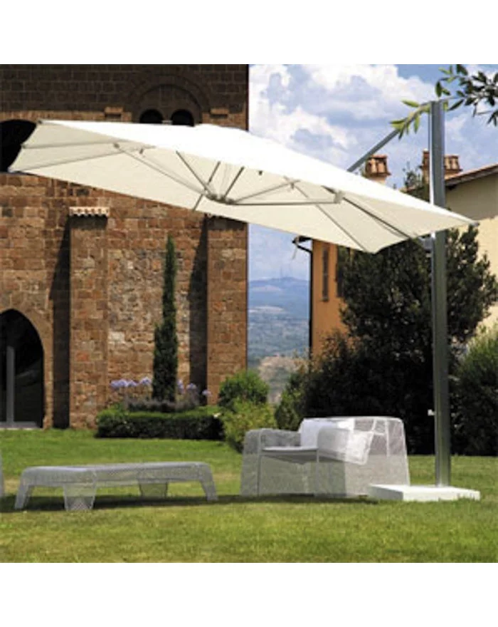 Parasol Déporté Inclinable 4x3m – Marron - Mr Bricolage : Bricoler,  Décorer, Aménager, Jardiner