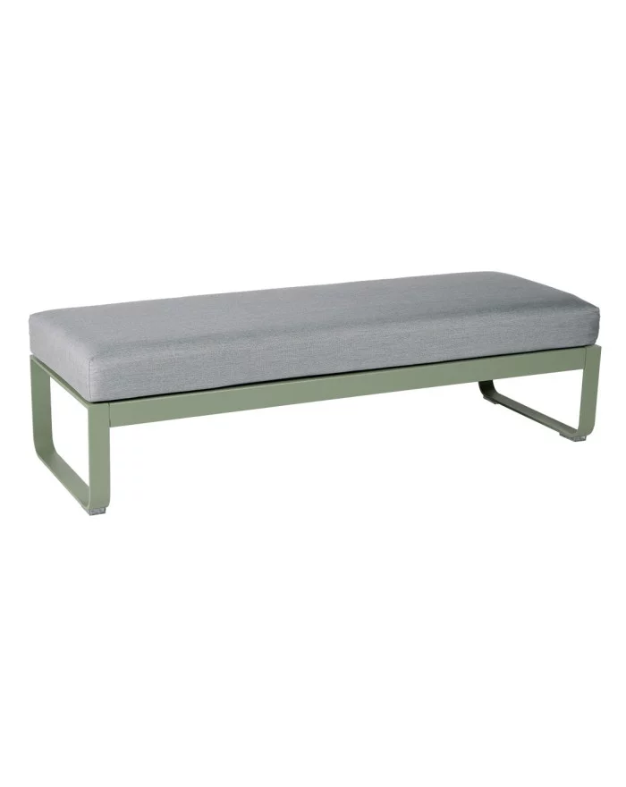 Banquette 2 places Bellevie Fermob Gris Flanelle Fermob - 4