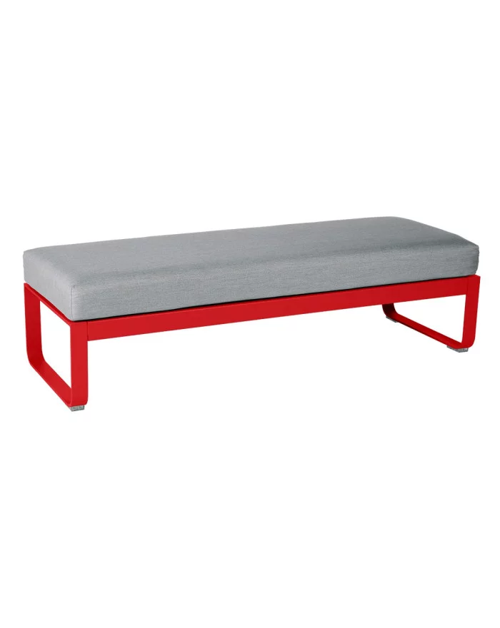 Banquette 2 places Bellevie Fermob Gris Flanelle Fermob - 4