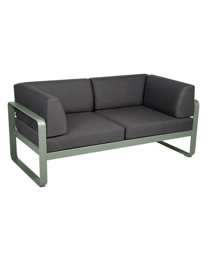 Club sofa 2 places Bellevie Fermob Graphite Grey Fermob - 4