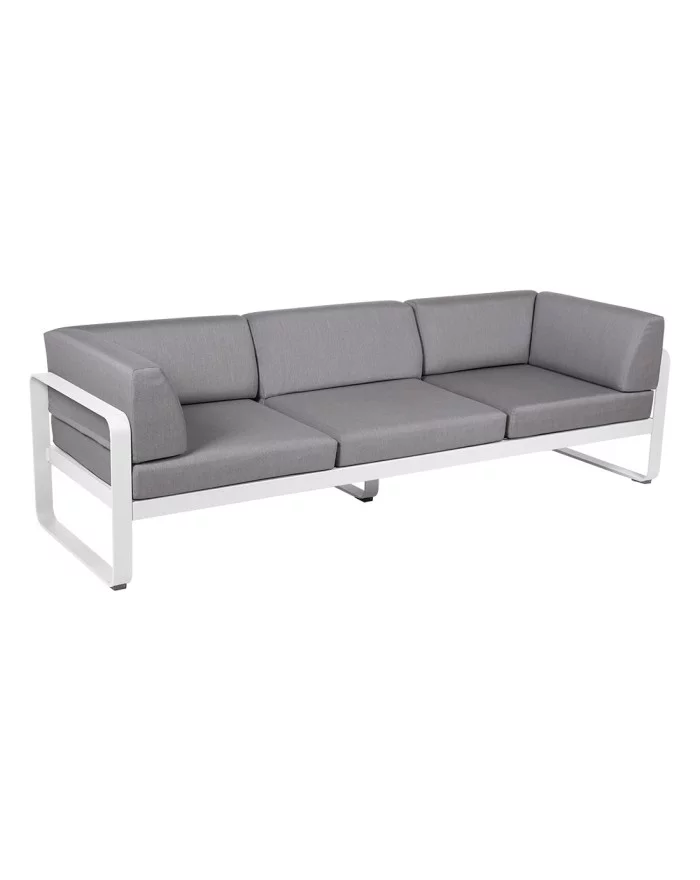 Club Sofa 3 Seater Bellevie Fermob Flannel Grey Fermob - 4