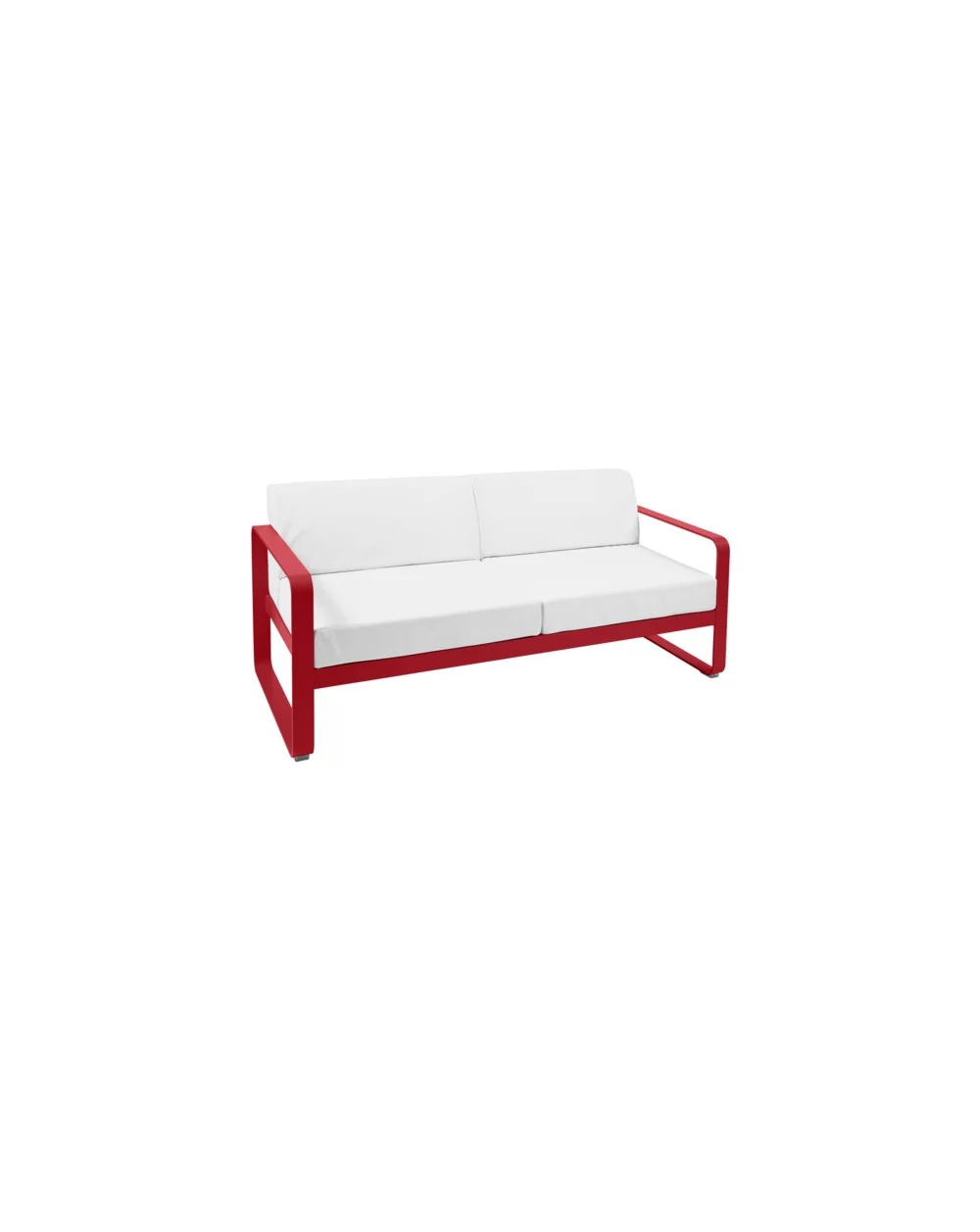 Sofa 2 places Bellevie Fermob White Grey Fermob - 16 Sofa 2 places Bellevie Fermob White Grey Fermob - 16