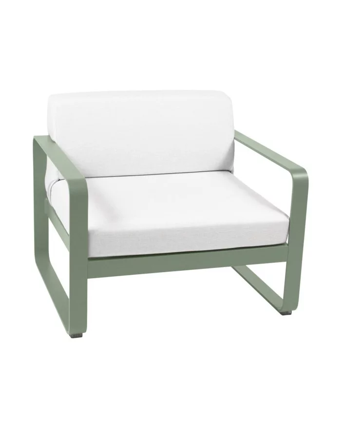 Bellevie armchair Fermob white gray Fermob - 1