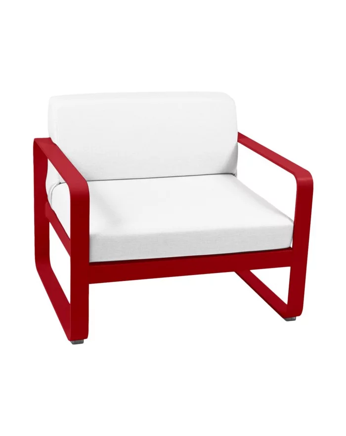 Bellevie armchair Fermob white gray Fermob - 1