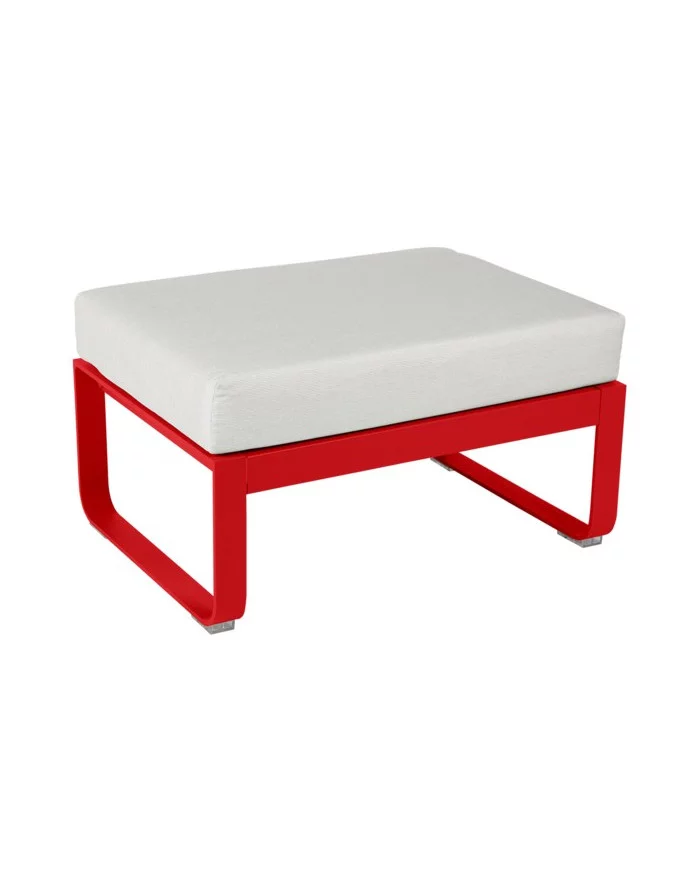 Pouf Bellevie Fermob Blanc Grisé Fermob - 8