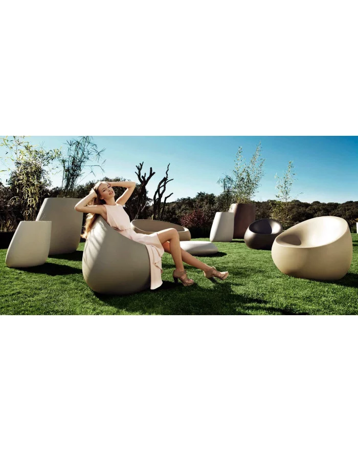 Lounge armchair STONE Vondom Vondom - 5