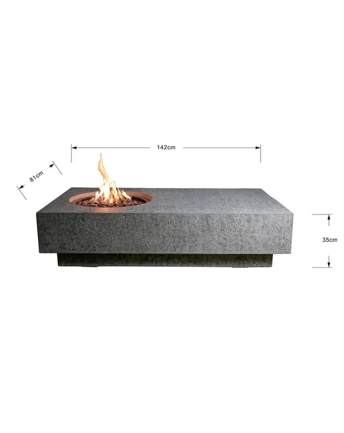 Coffee table - brazier METROPOLIS Elementi Full Option Elementi - 1