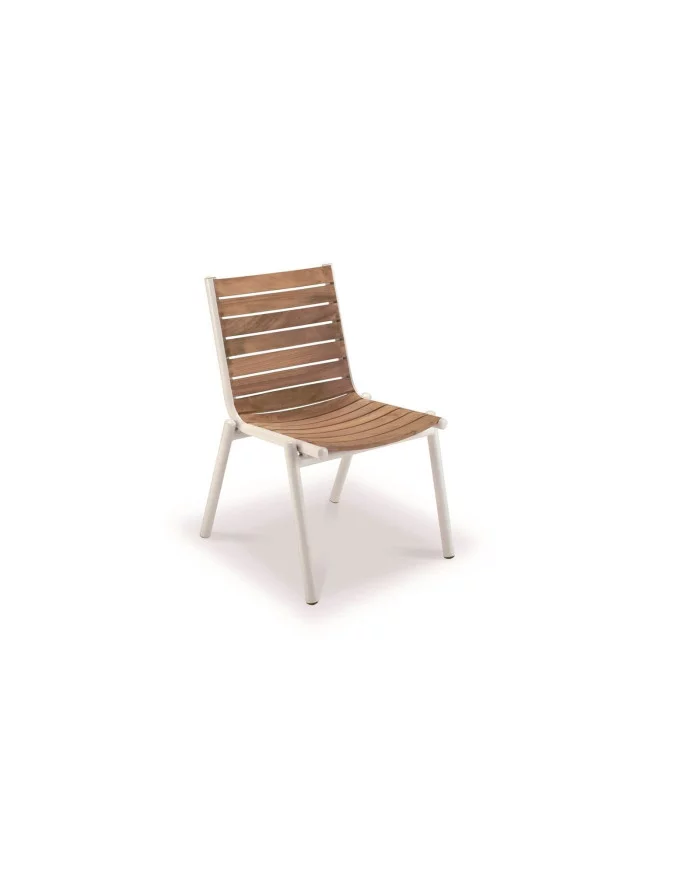 Chaise PILOTIS TECK- Vlaemynck VLAEMYNCK - 1